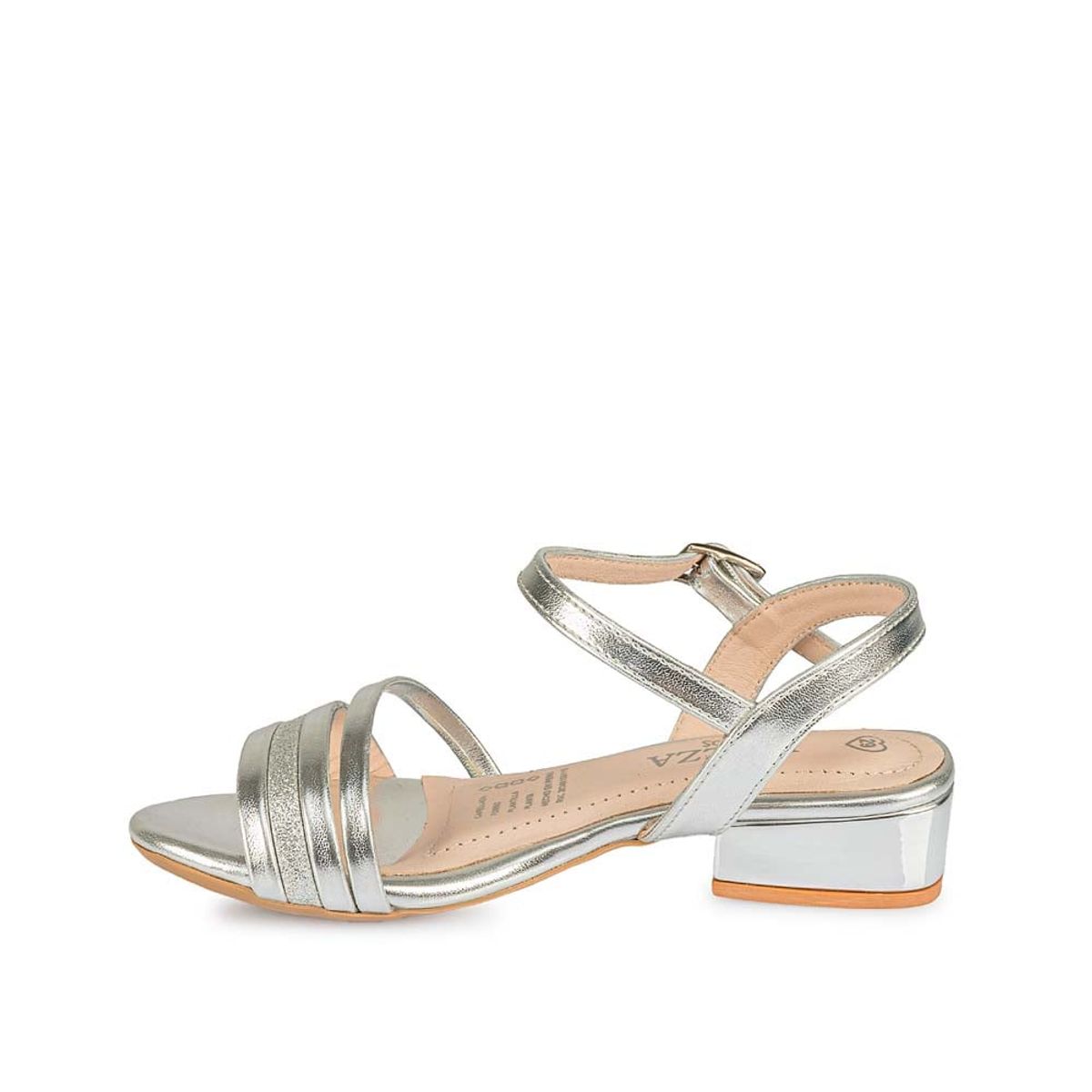 Piazza - Sandalia Dorsay Casual MADIS-2503 Plata Piazza Kids