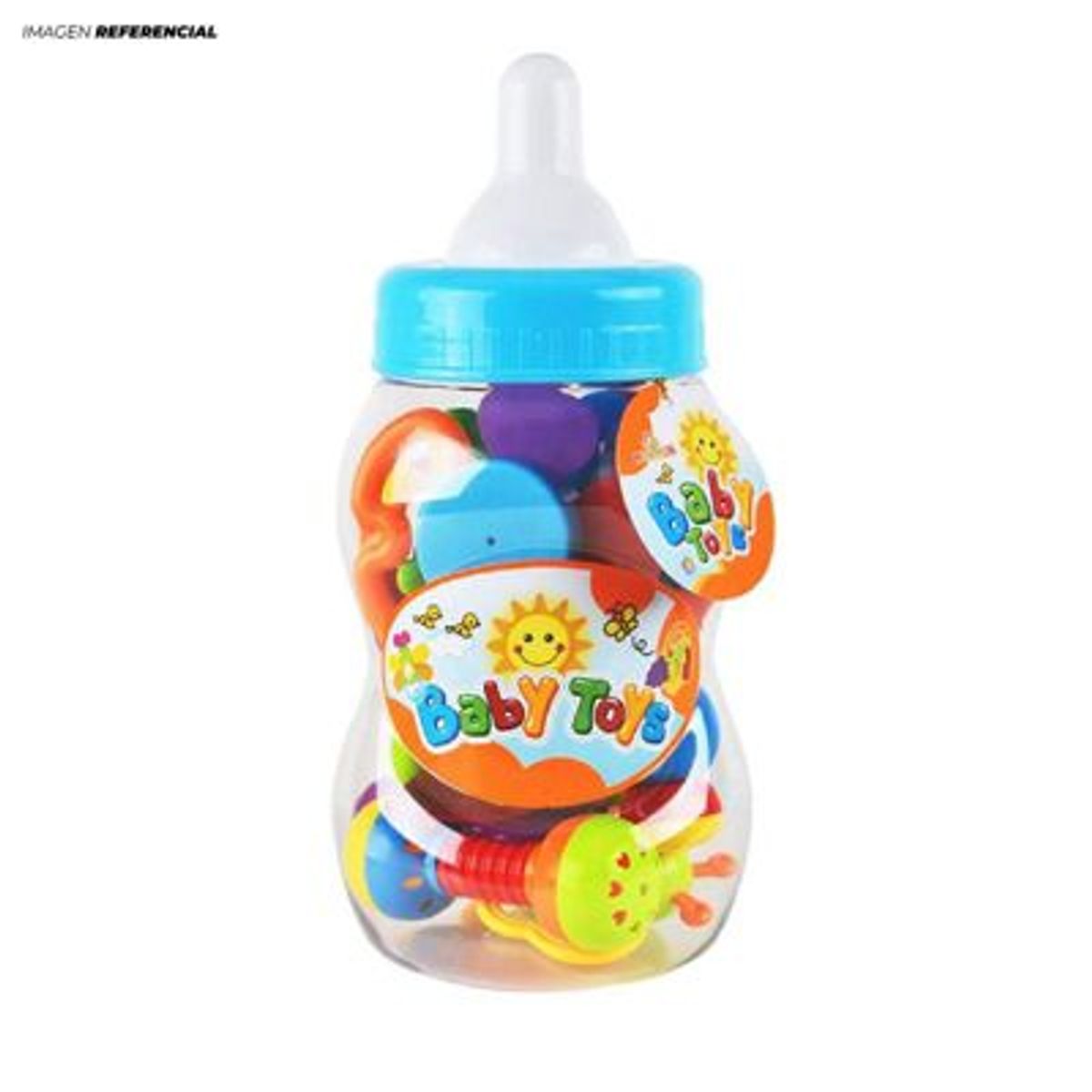GENERICO - Set para Bebes Mordedores y Sonajeros