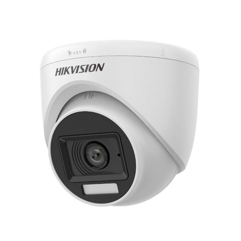 HIKVISION - CAMARA FIJA HIKVISION TIPO TORRETA CON AUDIO 2MP PN DS-2CE76D0T-LPFS