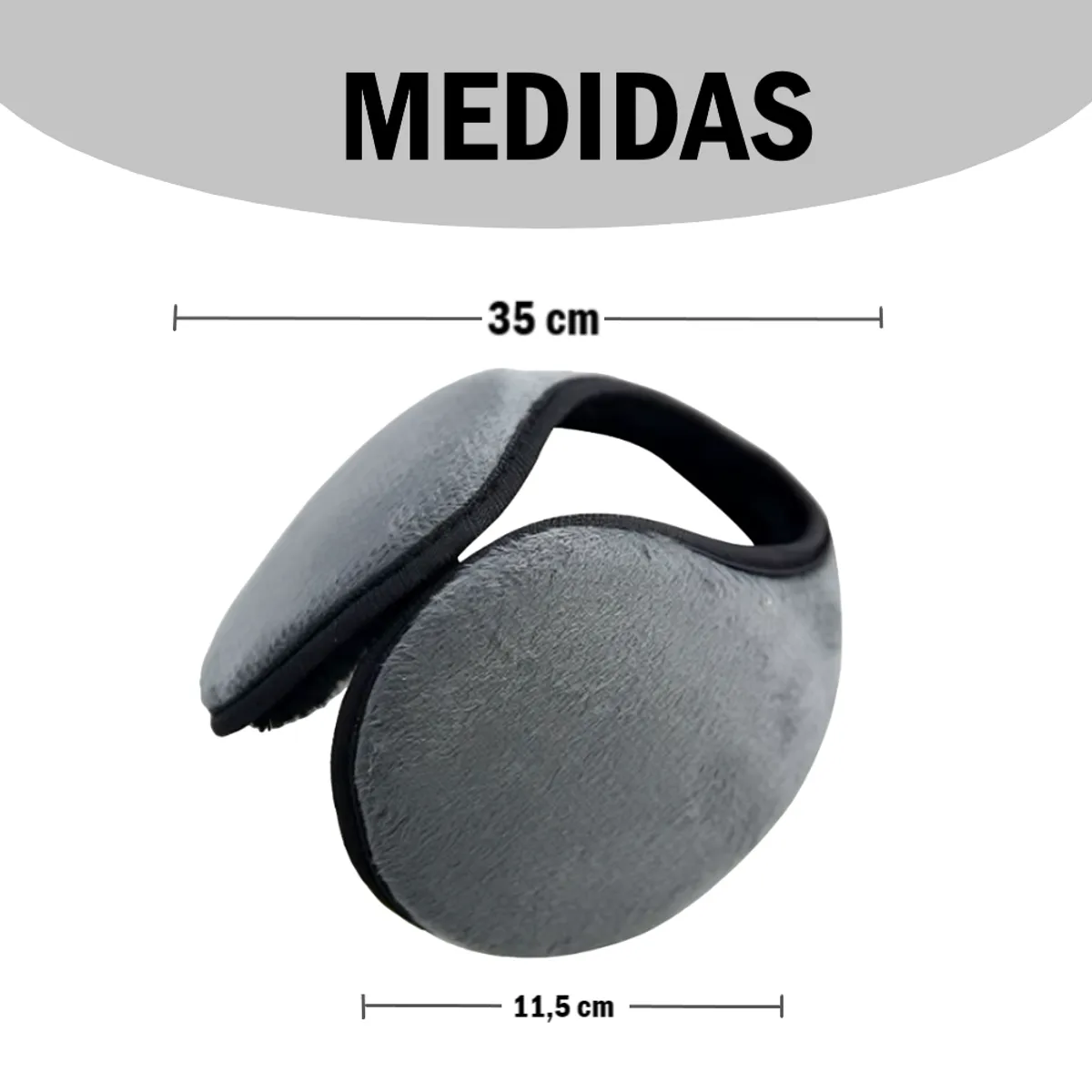 GENERICO - Orejera calentador Unisex de orejas de felpa cálida y suave