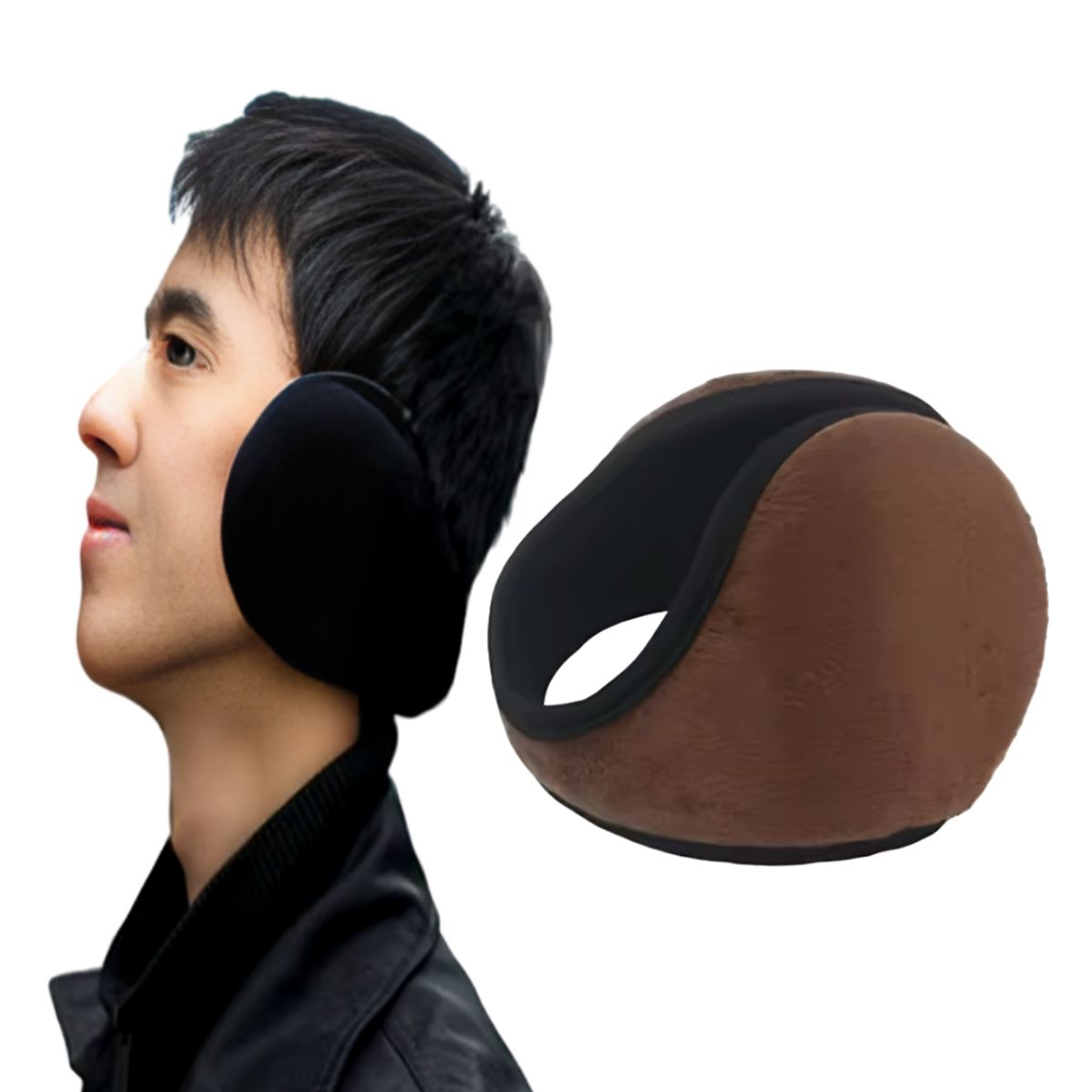 GENERICO - Orejera calentador Unisex de orejas de felpa cálida y suave