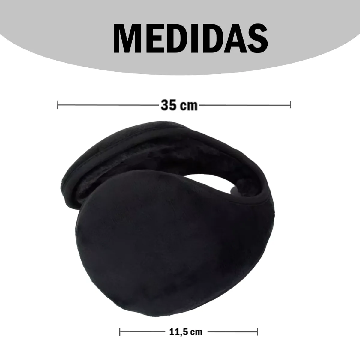 GENERICO - Orejera calentador Unisex de orejas de felpa cálida y suave