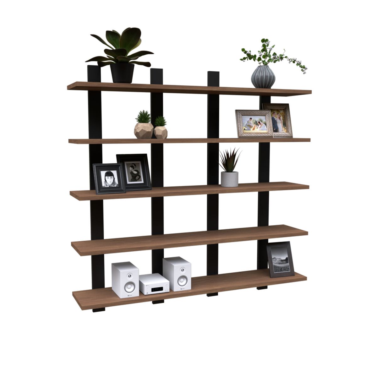 MUEBLES MACRUMO - REPISA TERRA INDUSTRIAL 5 NIVELES