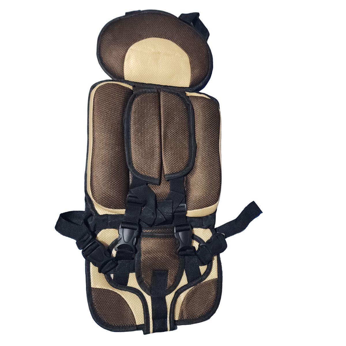 GENERICO - Silla Carro Bebe Seguridad Cinturón Infantil Asiento MARRON