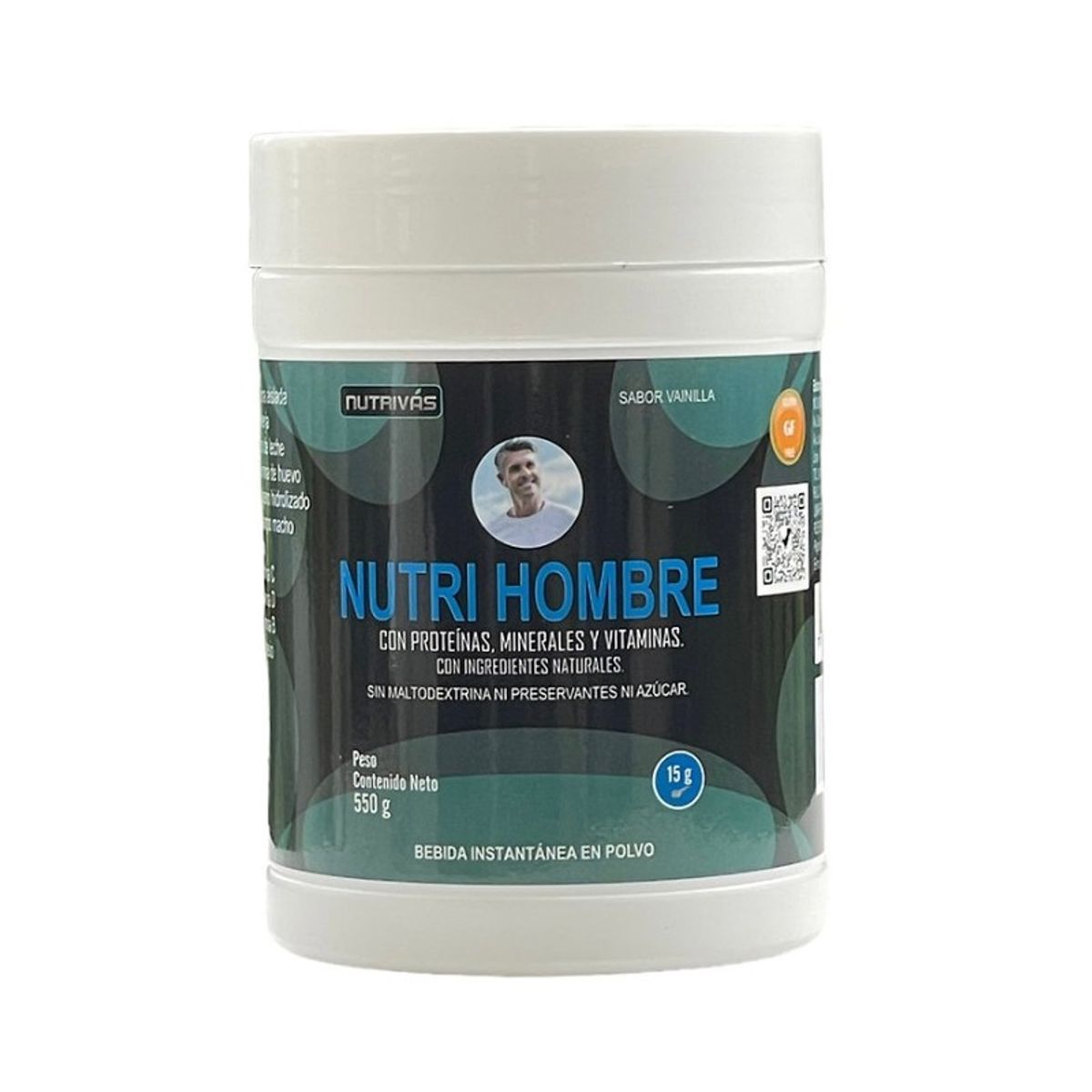 GENERICO - Nutri Hombre en Polvo x 550 g - Nutrivas