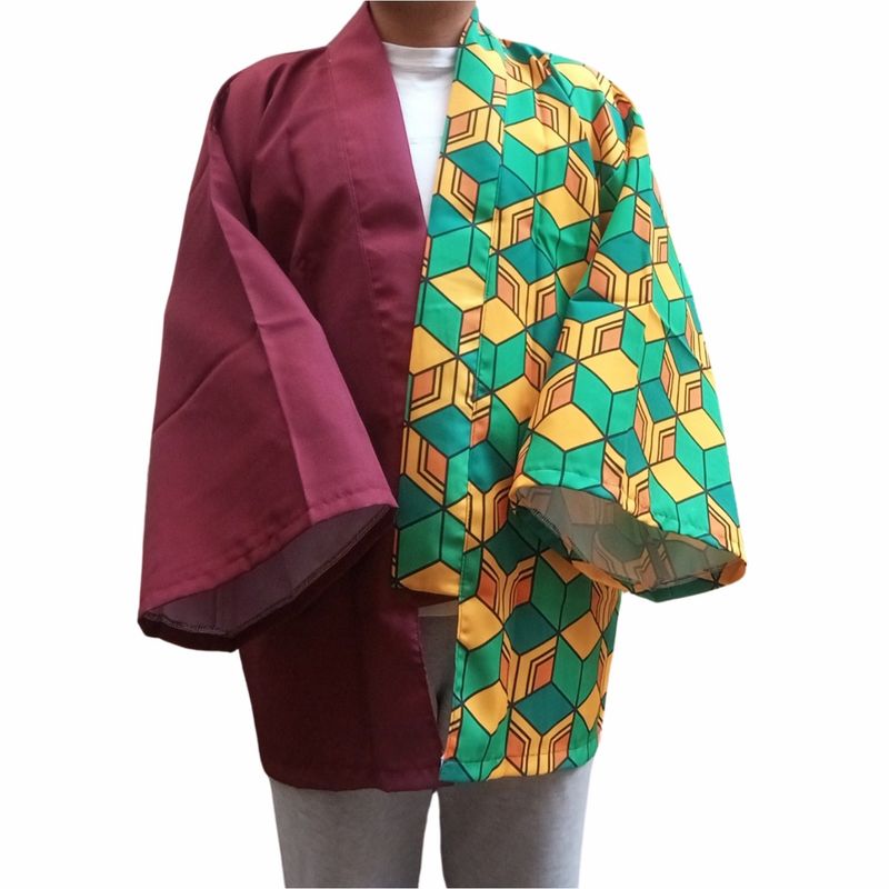 GENERICO - Capa Haori De Tomioka De Demon Slayer Para Niños Variado