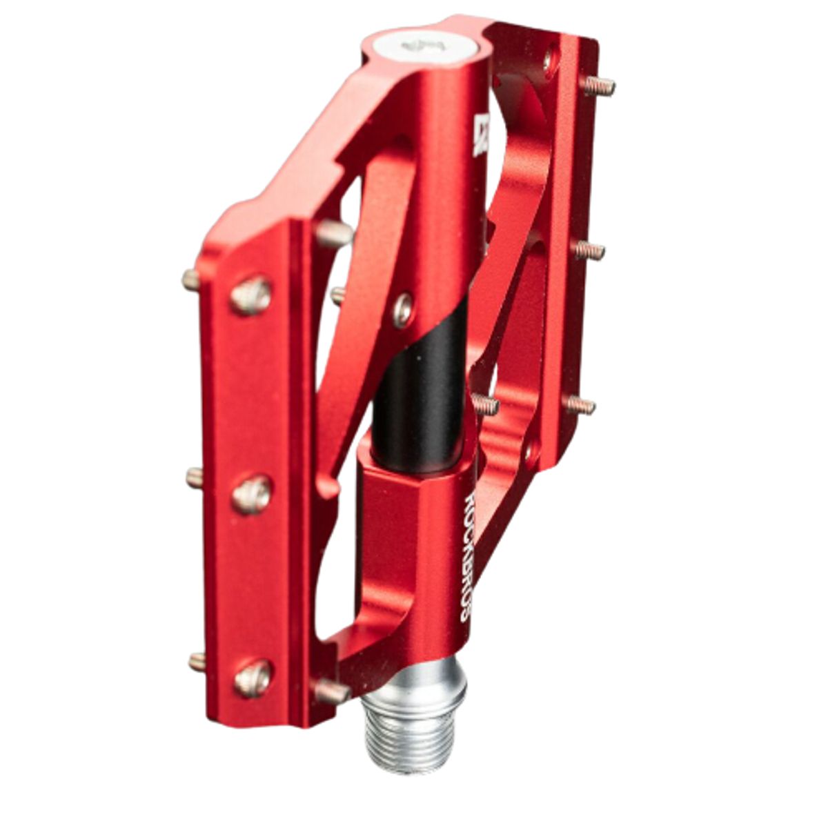 ROCKBROS - Pedal aluminio rojo con negro 2020-12BRD