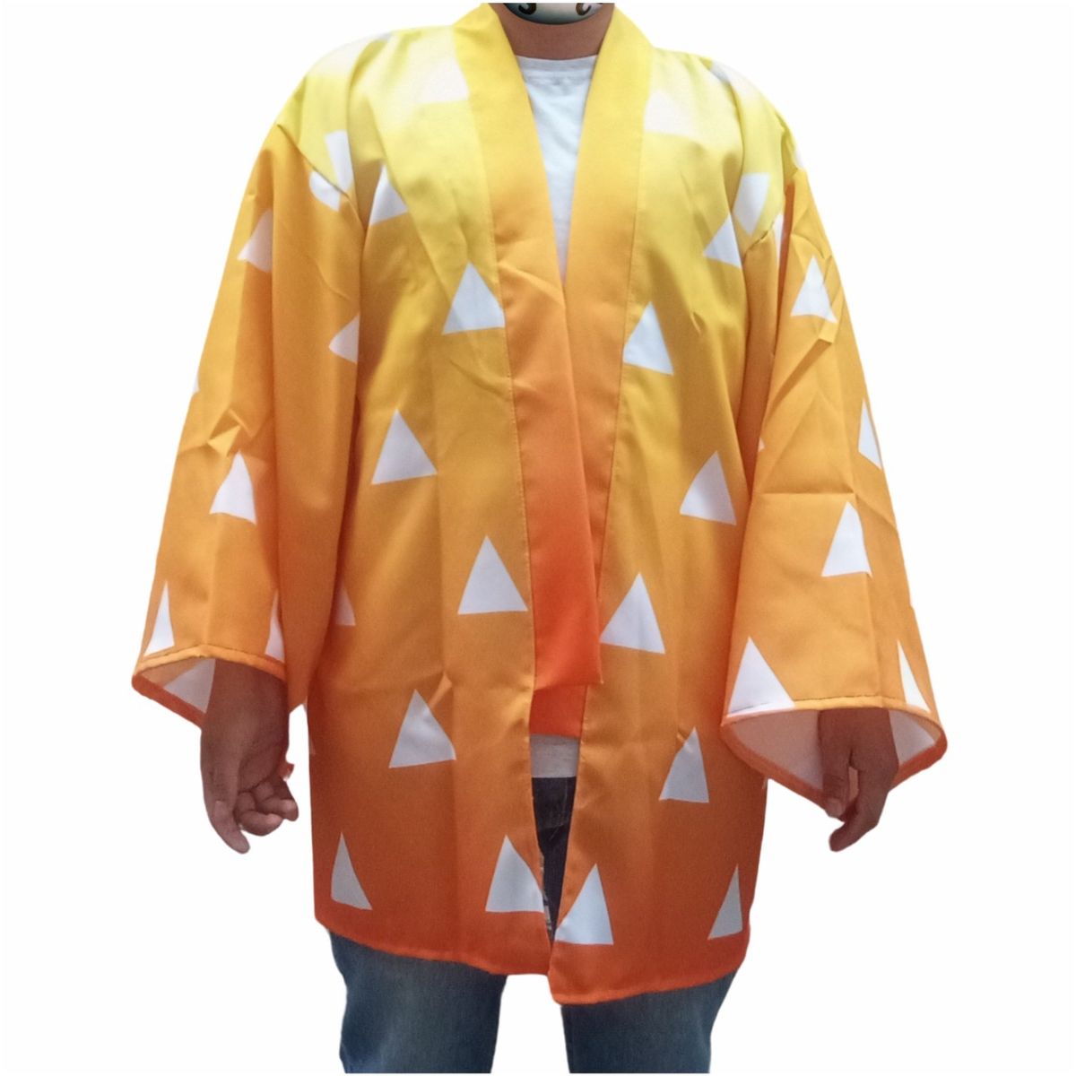 GENERICO - Capa Haori De Zenitsu De Demon Slayer Para Niños Variado