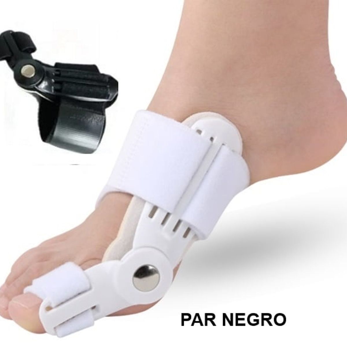 GENERICO - Corrector de Juanete PAR Negro