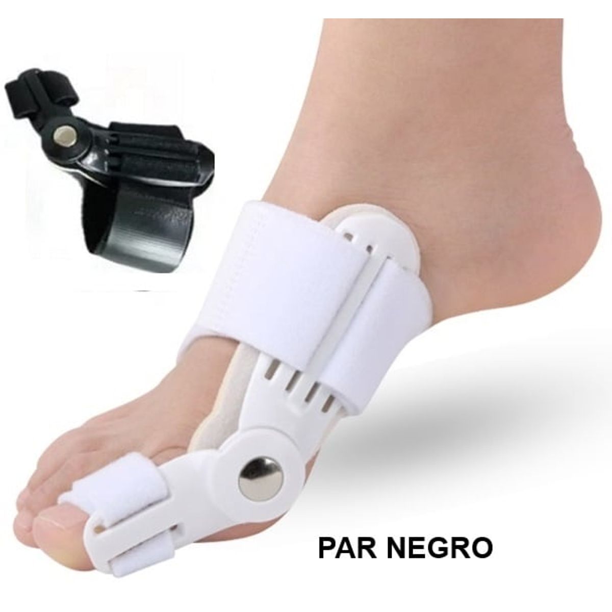 GENERICO - Corrector de Juanete PAR Negro