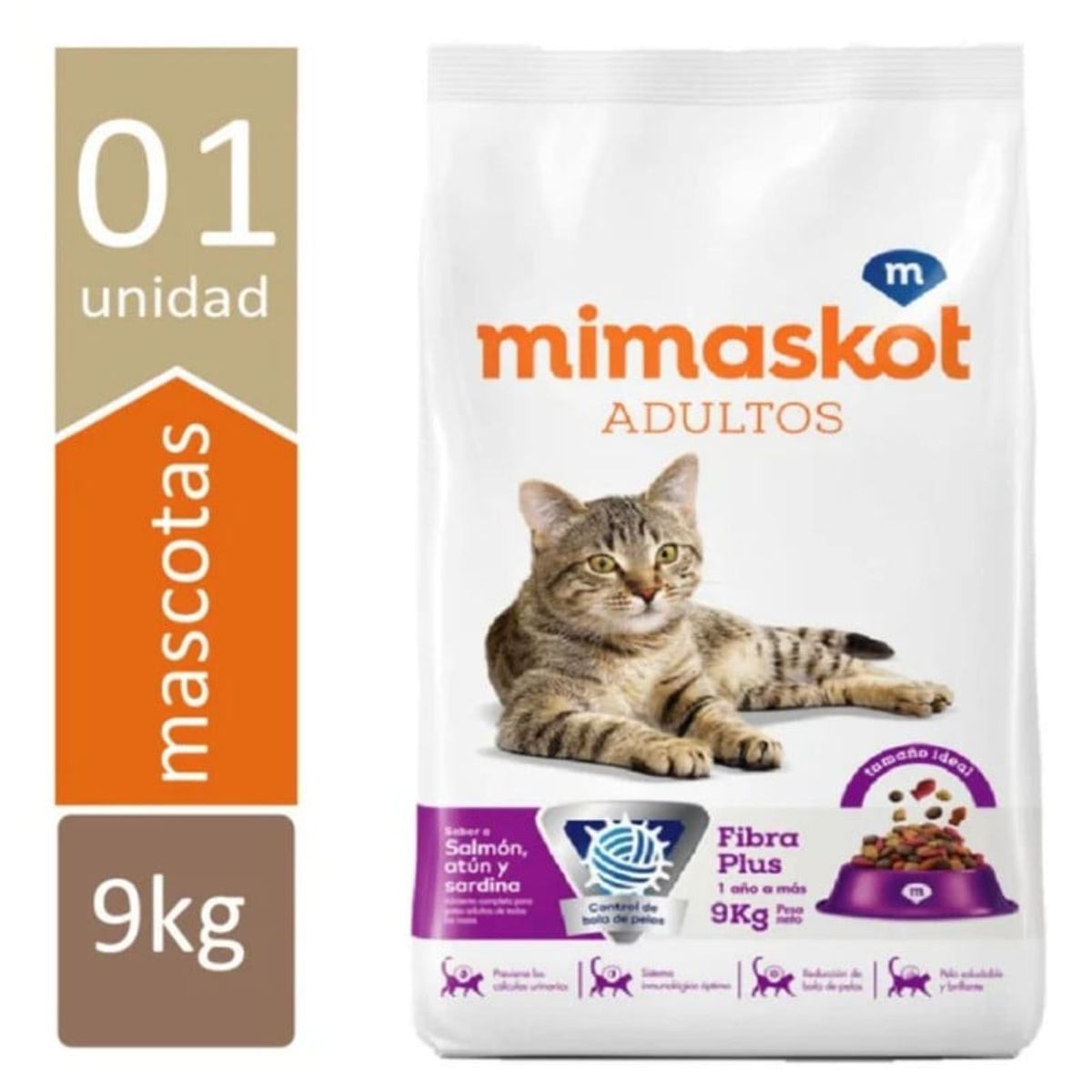 MIMASKOT - MIMASKOT GATOS SALMÓN ATÚN SARDINA 9 KG