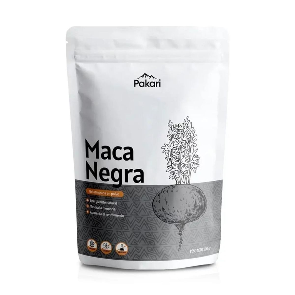 GENERICO - Maca Negra en Polvo 200g