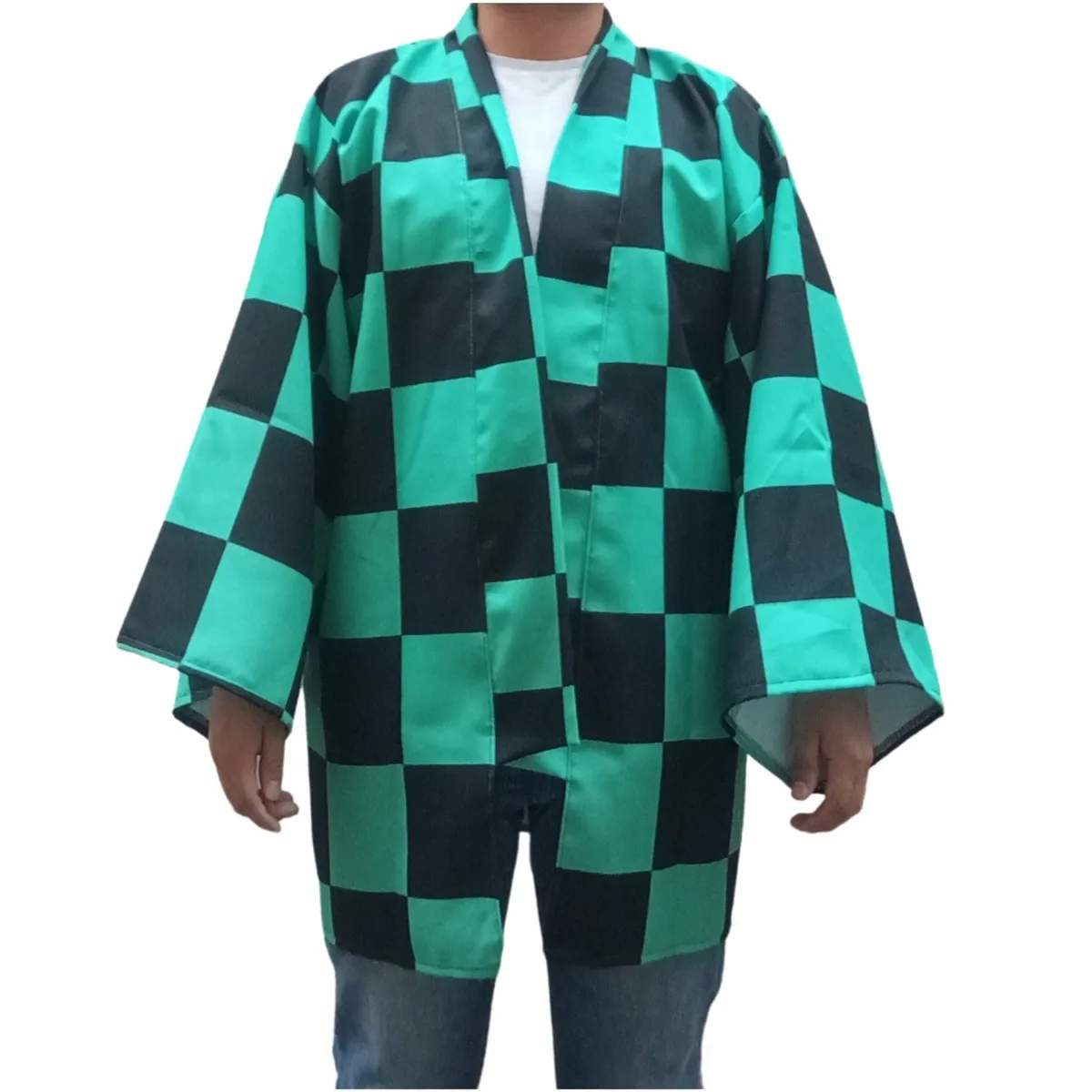 GENERICO - Capa Haori De Tanjiro De Demon Slayer Para Adultos