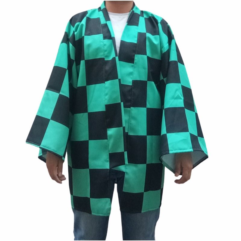 GENERICO - Capa Haori De Tanjiro De Demon Slayer Para Adultos