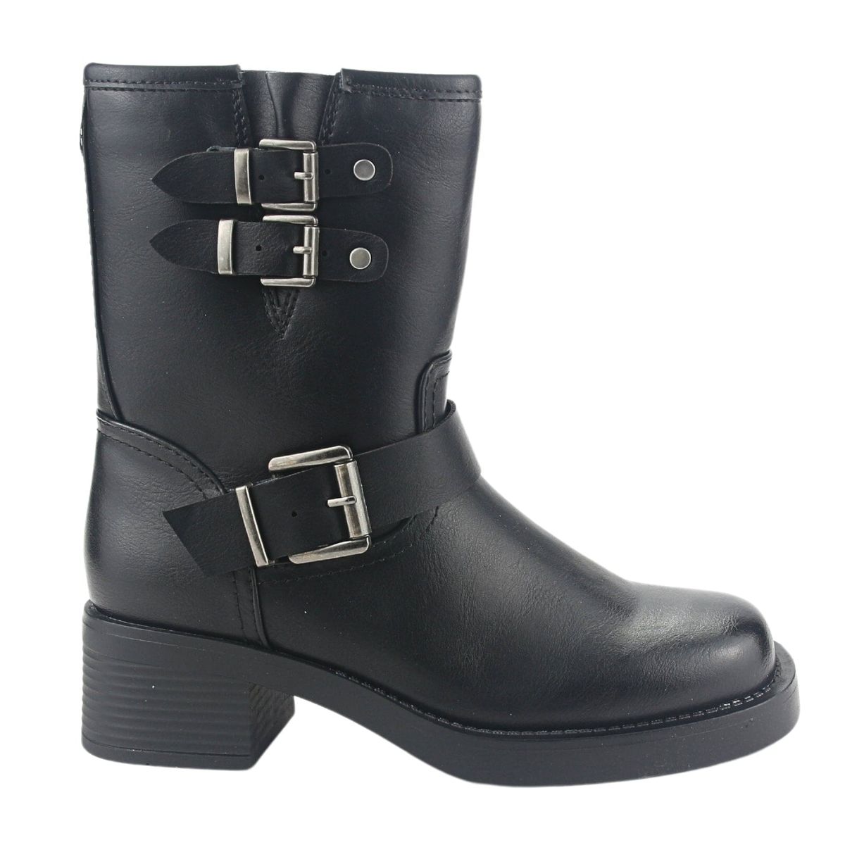 CHALADA - Bota Mujer Negro Casual Chalada Biker-4