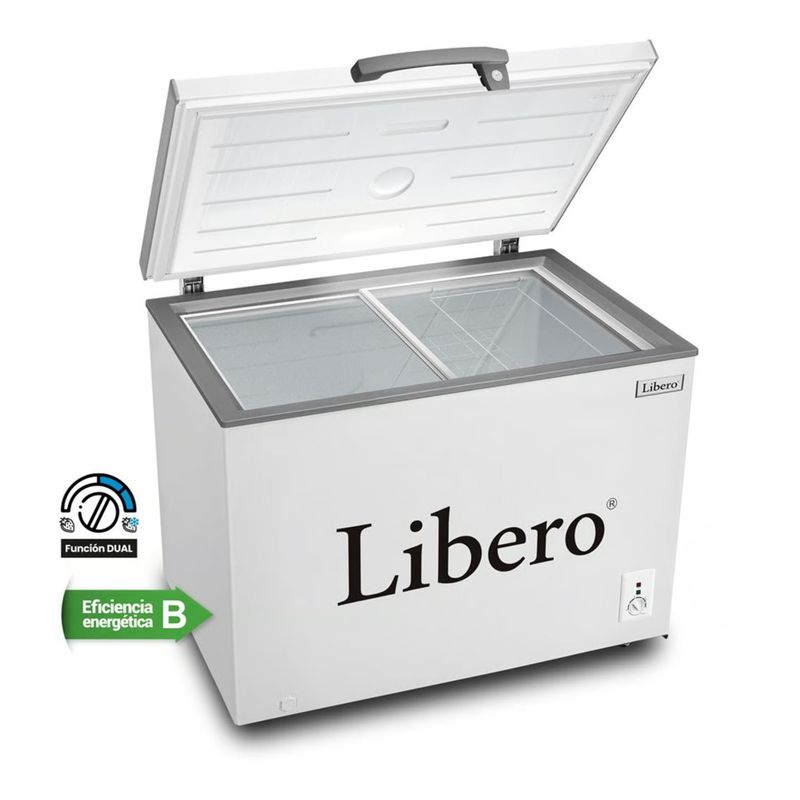 LIBERO - Congeladora Horizontal Libero 199L LFH-201V Blanco