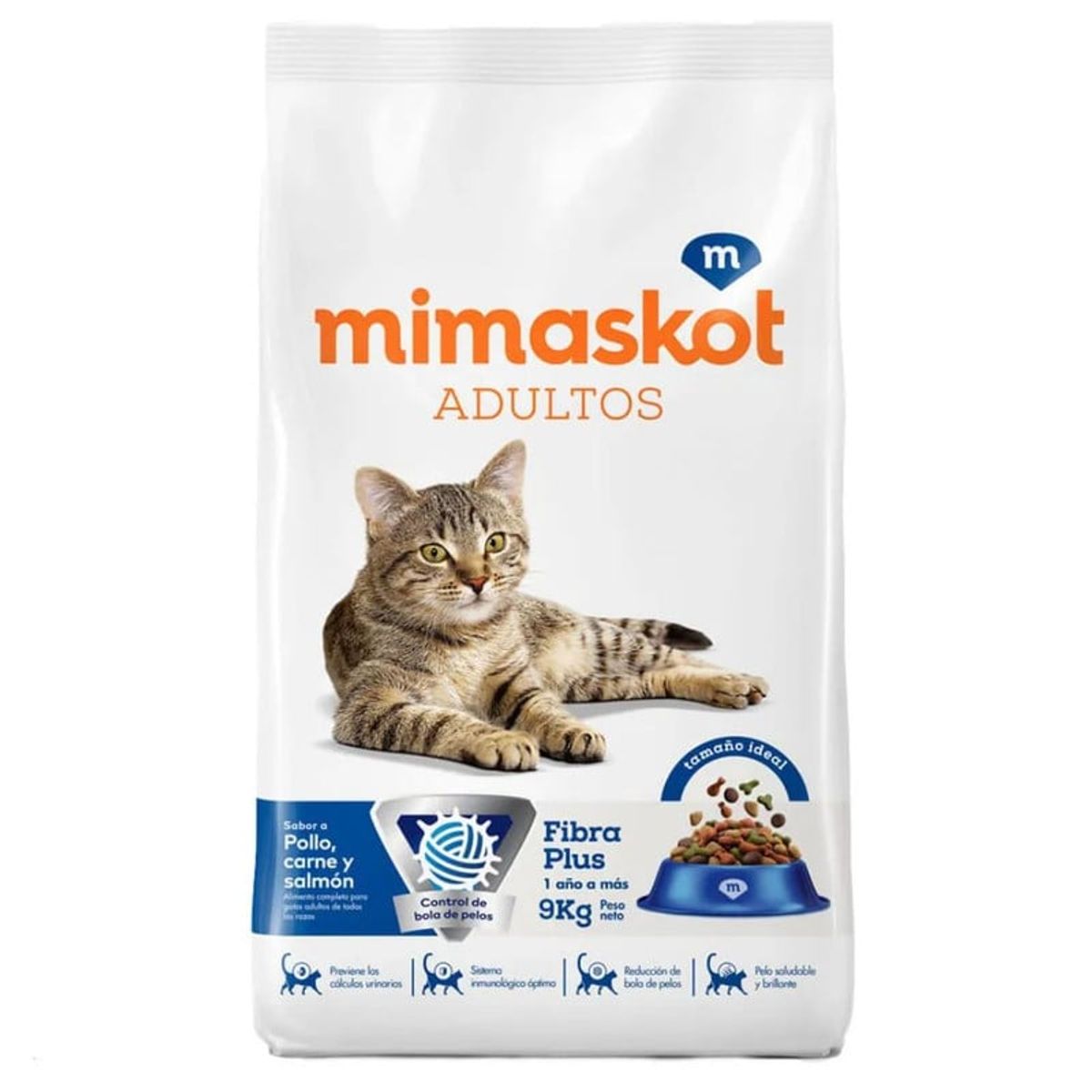 MIMASKOT - MIMASKOT GATOS POLLO CARNE SALMÓN 9 KG