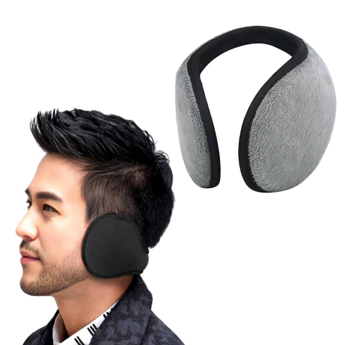 GENERICO - Orejera calentador de orejas Unisex de felpa suave y cálido