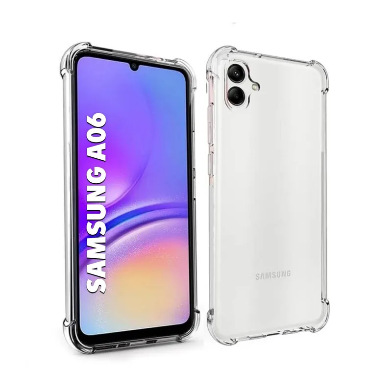 GENERICO - Funda Protector Case SAMSUNG A06 - TRANSPARENTE ANTI IMPACTO