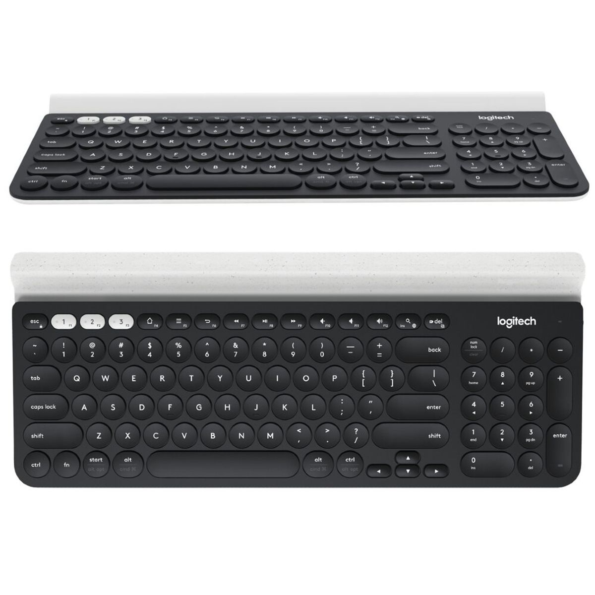 LOGITECH - TECLADO LOGITECH K780 920-008026 MULTI-DEVICE WIRELESS NEGRO-BLANCO
