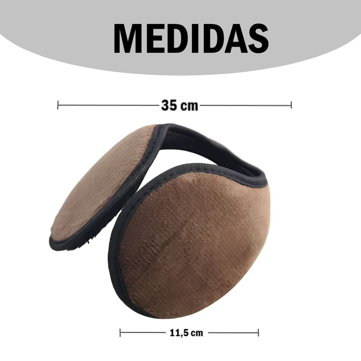 GENERICO - Calentador de orejas Orejera Unisex de felpa suave y cálido