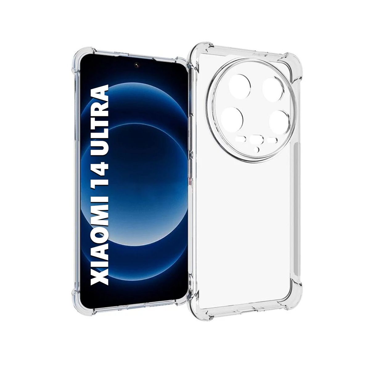 GENERICO - Funda Protector Case XIAOMI 14 ULTRA - TRANSPARENTE ANTI IMPACTO