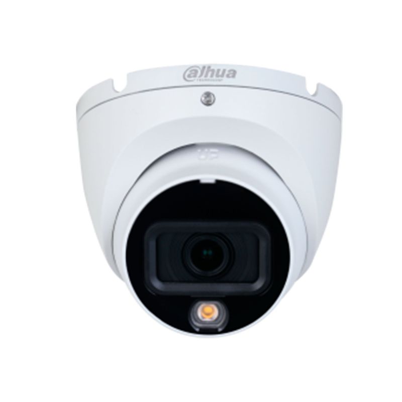 DAHUA - CAMARA DAHUA DOMO 2MP DUAL LIGHT IP67 BLANCO PN HAC-HDW1200TLM-IL-A