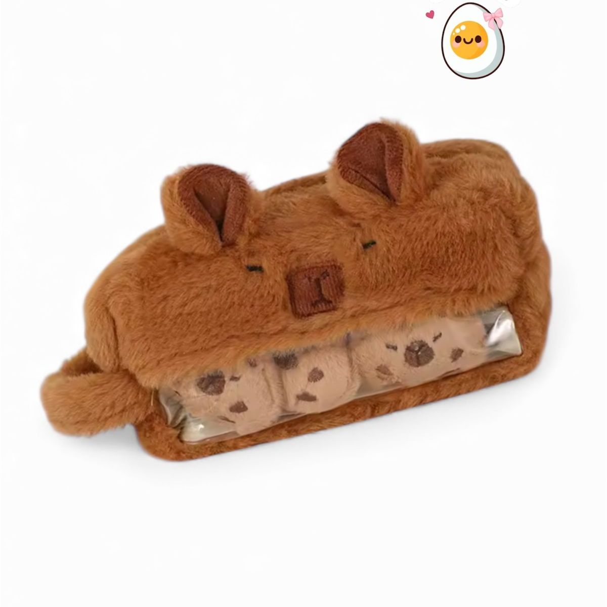 GENERICO - SET MOCHILA Y CARTUCHERA CAPIBARA