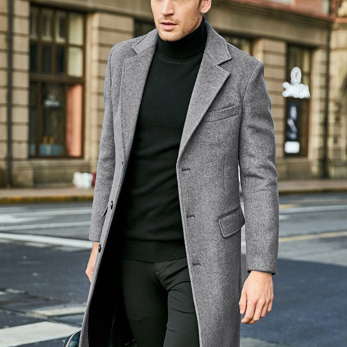 BLWOENS - Chaqueta Hombre - Gris