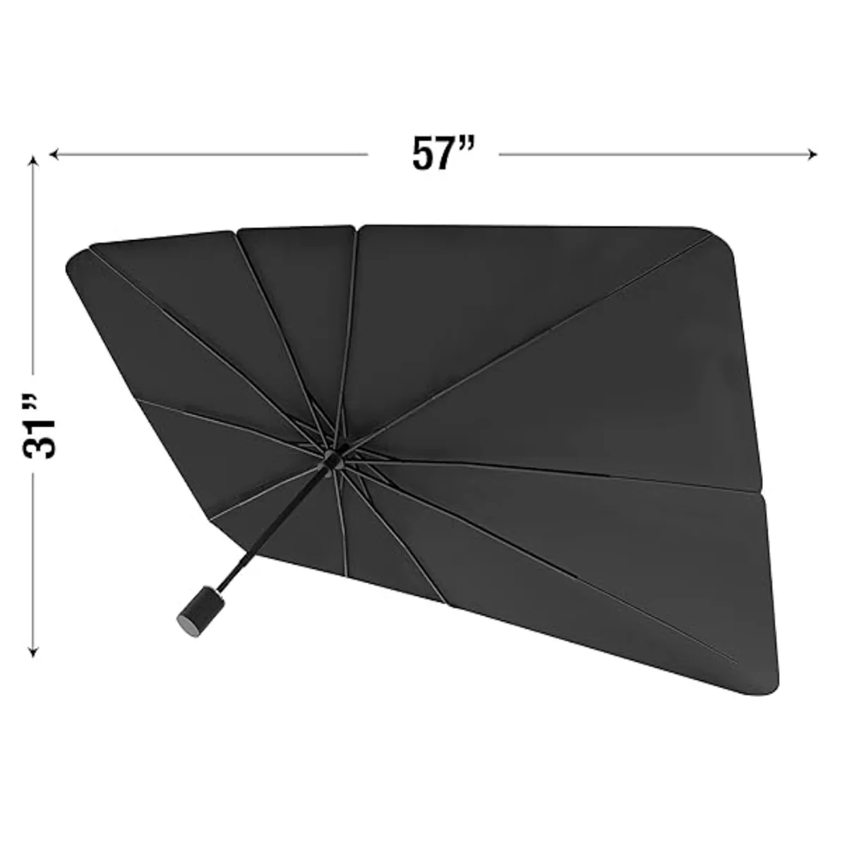 SEISA - Tapasol Sombrilla Parabrisa Cubre Sol Retráctil Para Autos