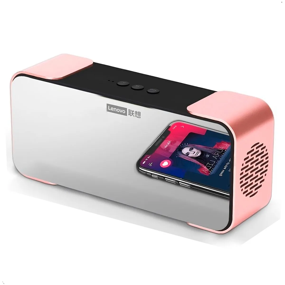 LENOVO - Parlante Reloj despertador Lenovo L022 Bluetooth 5,0