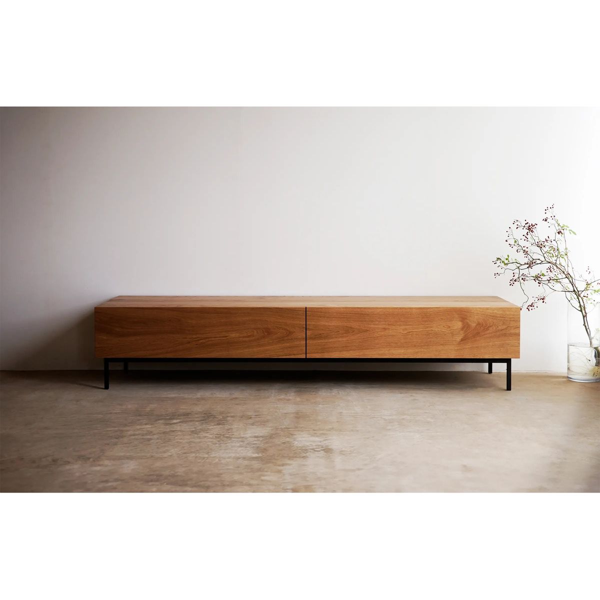 TU MESITA - Mesa de TV moderna Hércules color Marrón TU MESITA