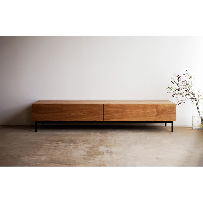 TU MESITA - Mesa de TV moderna Hércules color Marrón TU MESITA