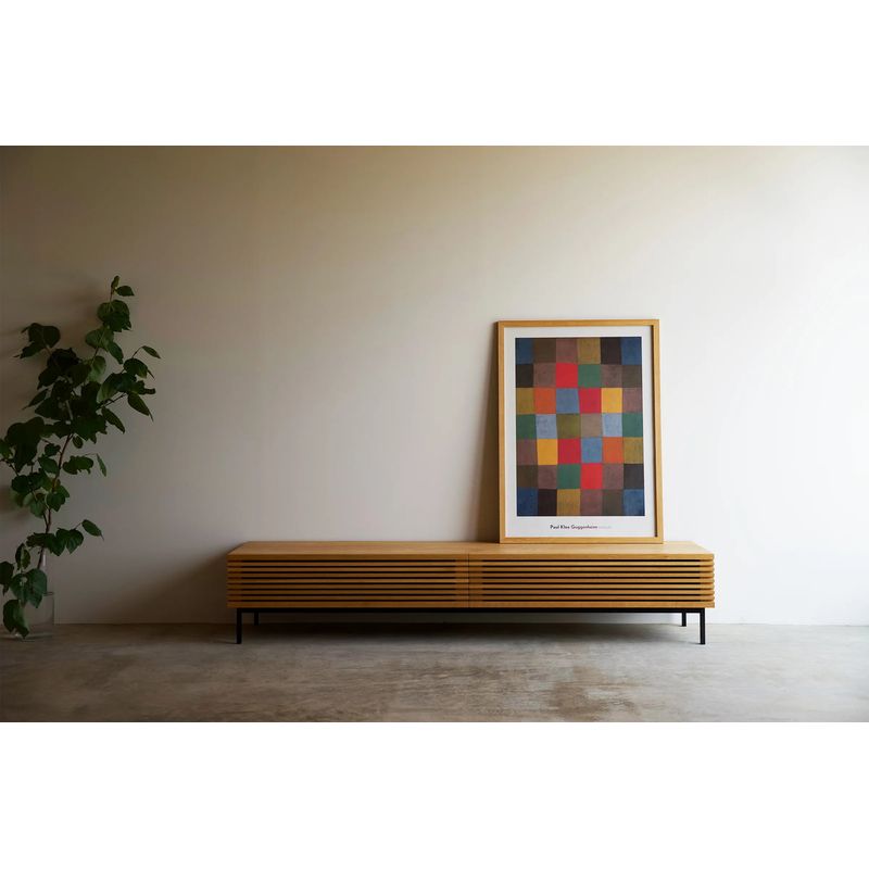 TU MESITA - Mesa de TV Aparador Minimalista Roger color Duna TU MESITA 2 puertas