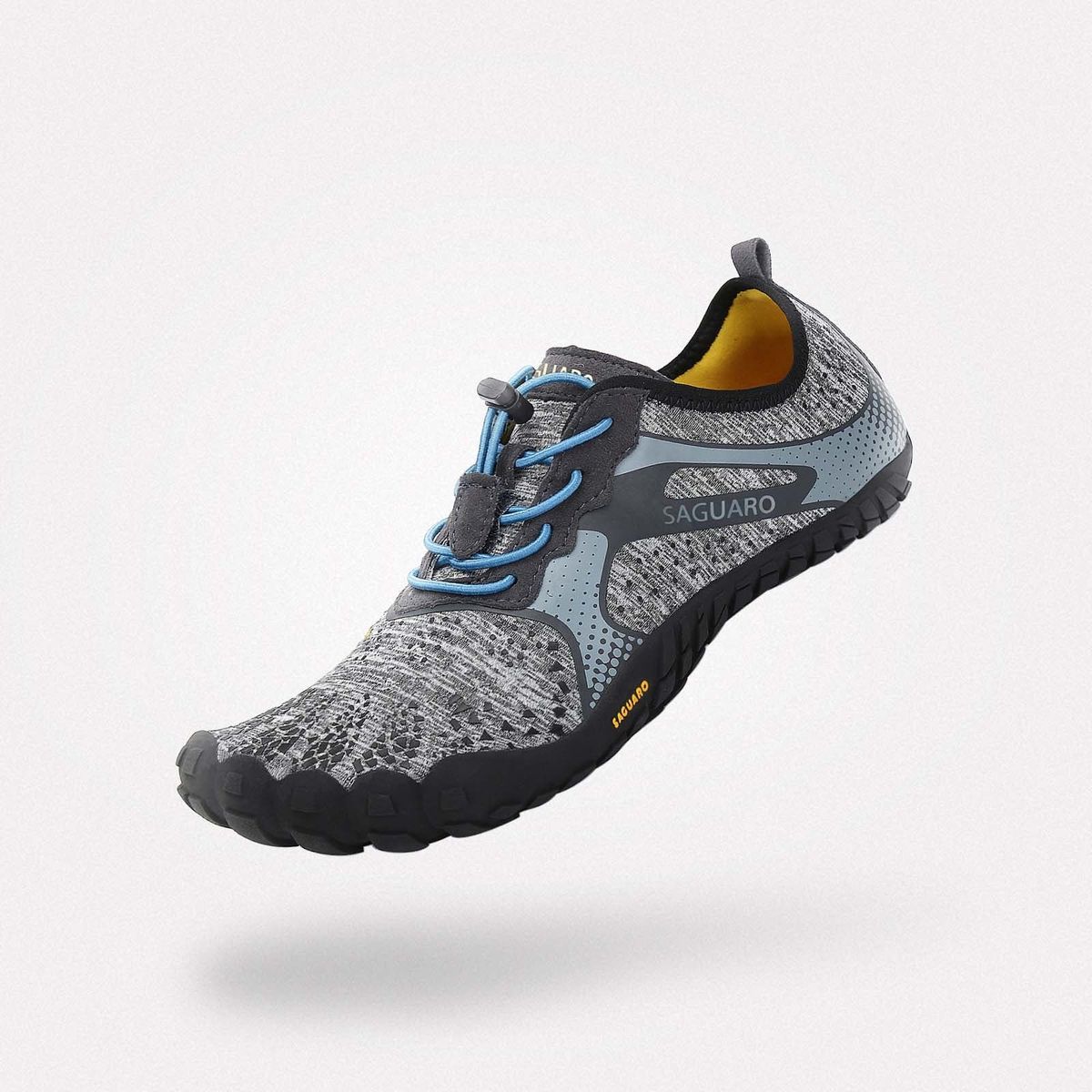 SAGUARO - Saguaro - Zapatilla Chaser Fast I Barefoot Sport Shoes - Gris