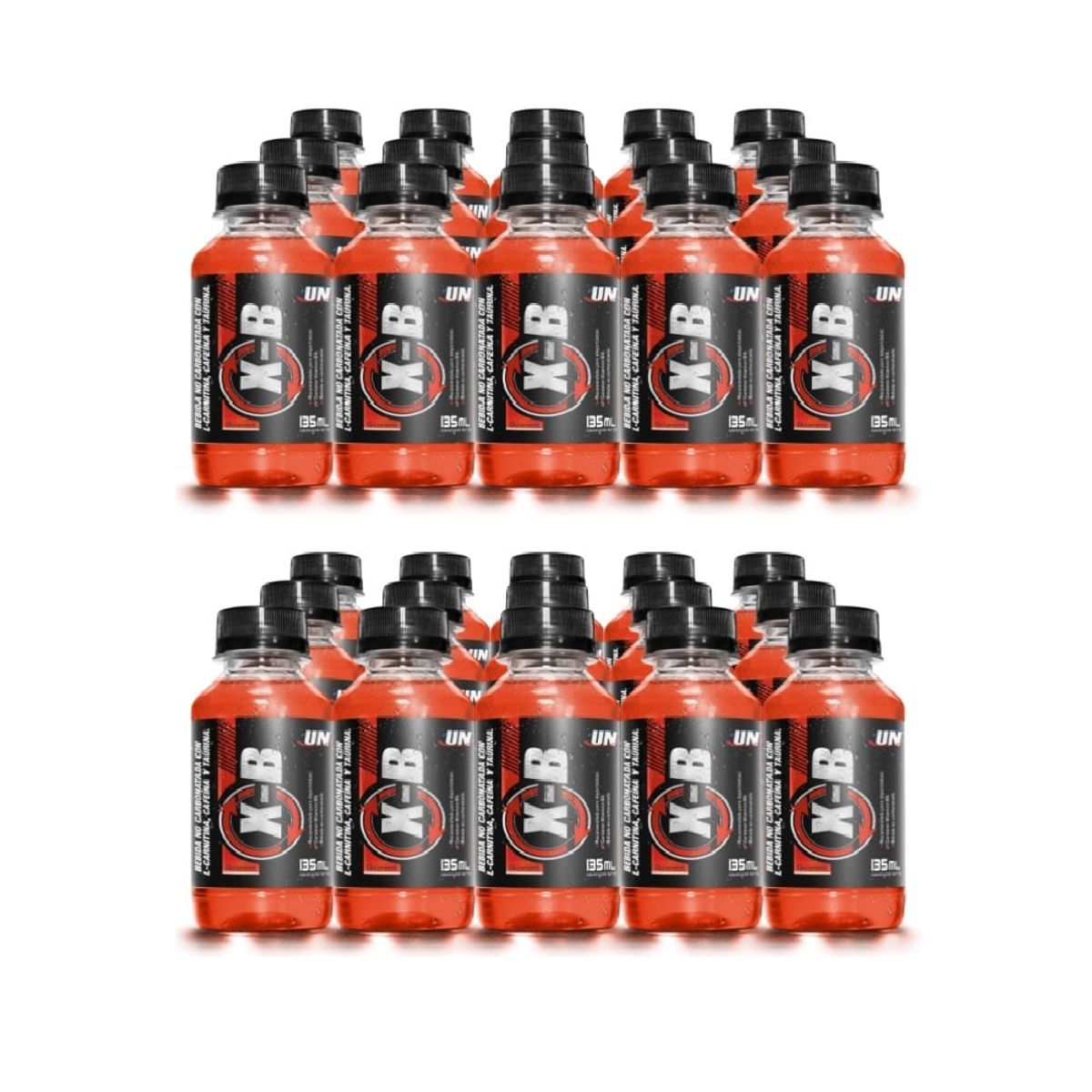 Universe Nutrition - X-B 2 Paquetes De 15 Botellas 135ml L-Carnitina GUARANÁ