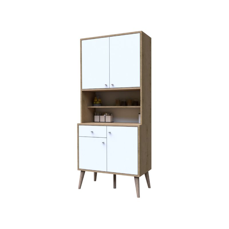 MUEBLES MACRUMO - REPOSTERO 80CM 4 PUERTAS - COLOR TRIBECA