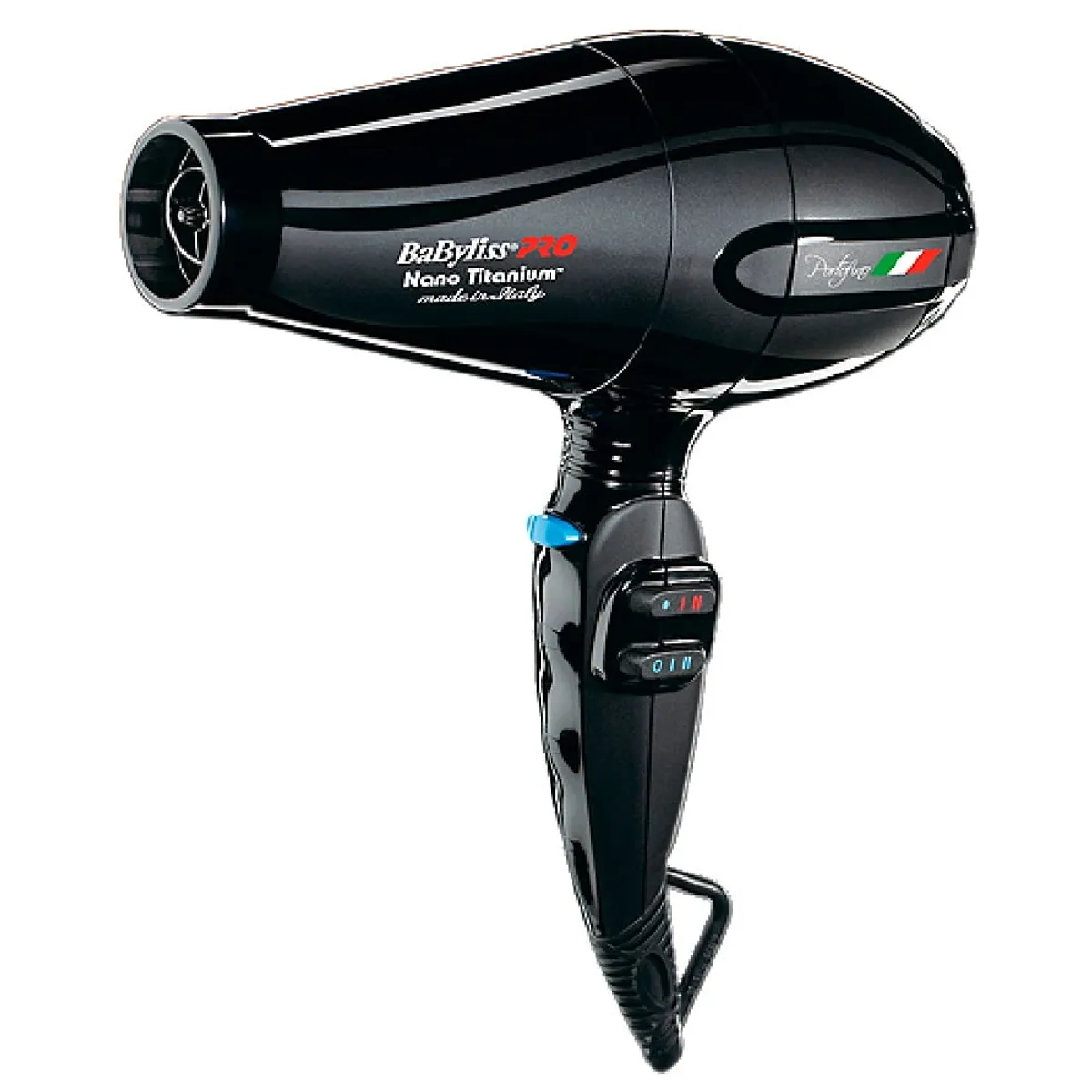 BABYLISS PRO - Secador BabylissPro BNT6610NPE Nano Titanium Portofino Negro 2000W