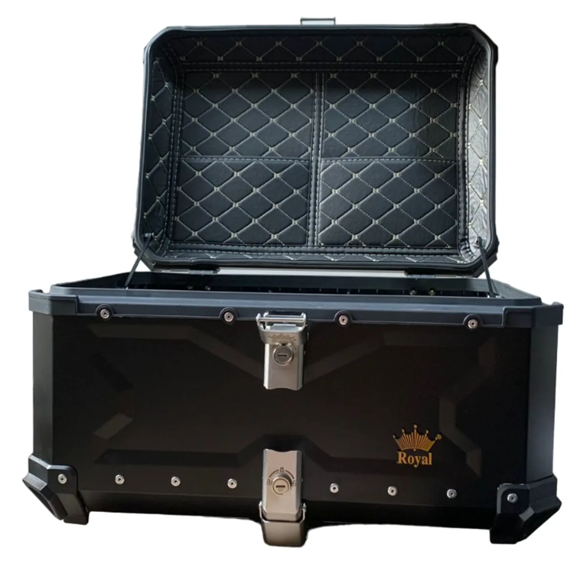 GENERICO - Baul Hexagonal Royal 65l Negro