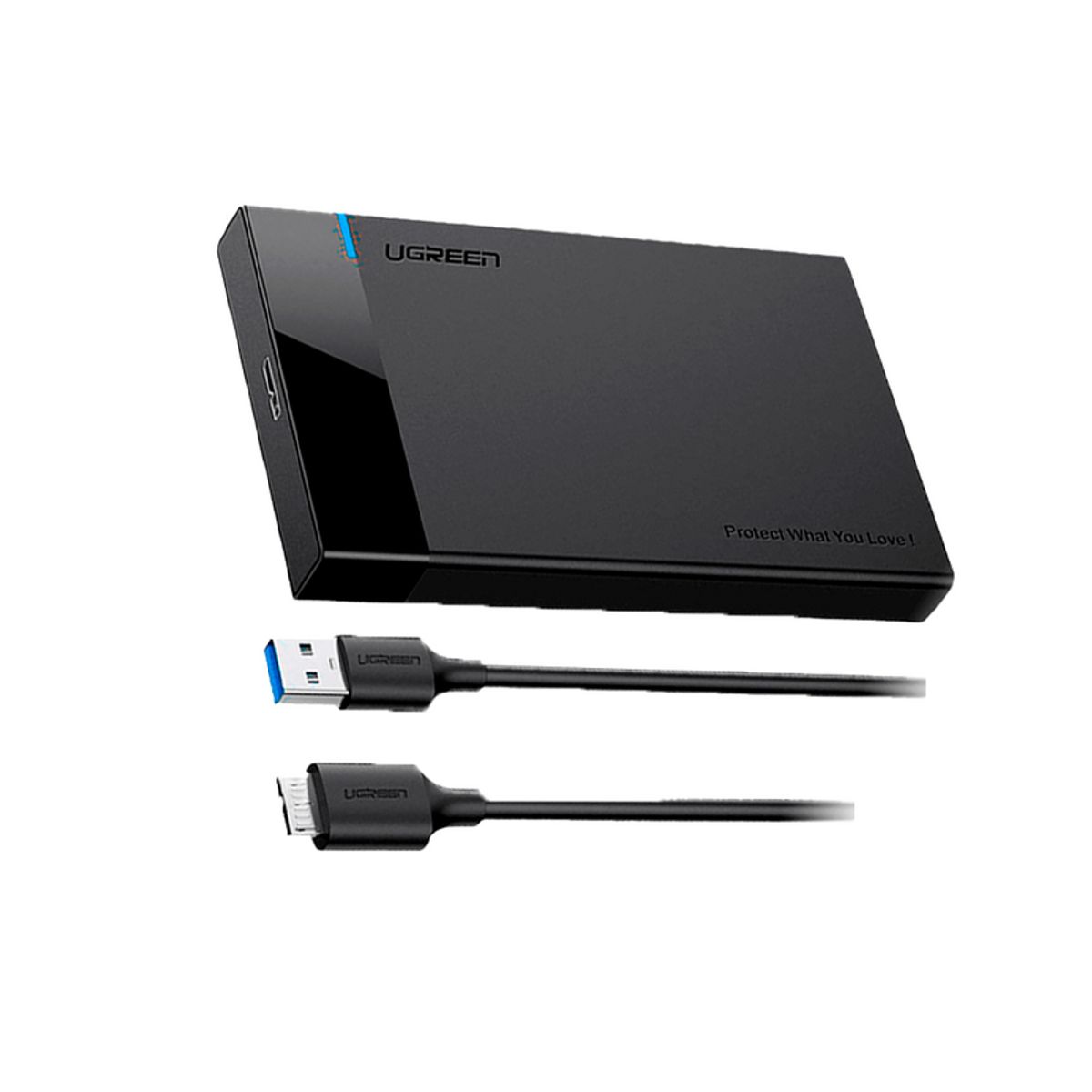 UGREEN - Case convertidor externo para disco duro 25 SSDHDD UGREEN