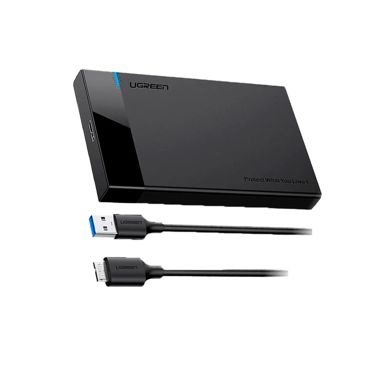 UGREEN - Case convertidor externo para disco duro 25 SSDHDD UGREEN