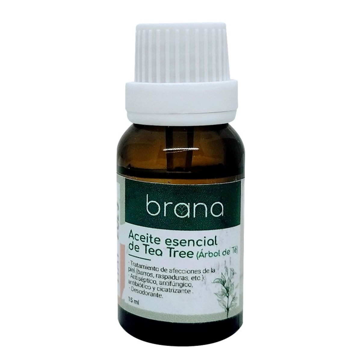GENERICO - Aceite Esencial de Árbol de Té x 15 ml - Brana