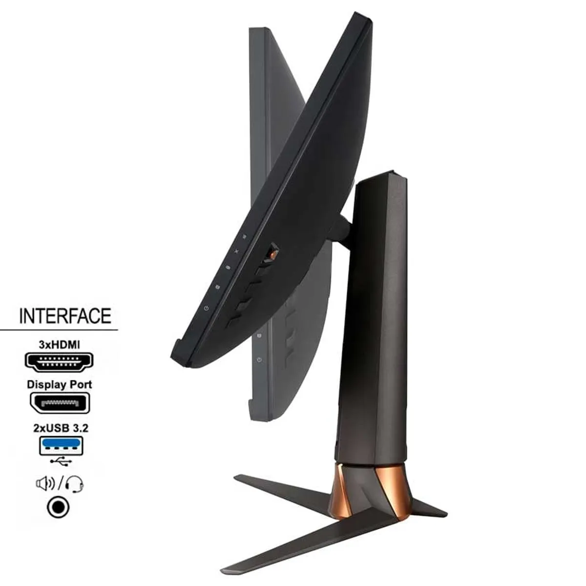 ASUS - Monitor ASUS ROG Swift PG279QM 27 Fast IPS QHD 240Hz 1ms Nvidia G-Sync