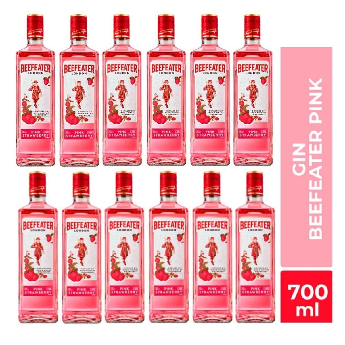 BEEFEATER - Gin BEEFEATER Pink 700ml - 12 UND
