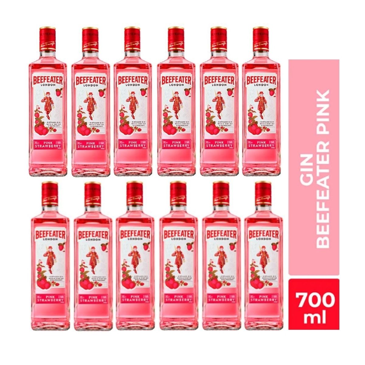 BEEFEATER - Gin BEEFEATER Pink 700ml - 12 UND