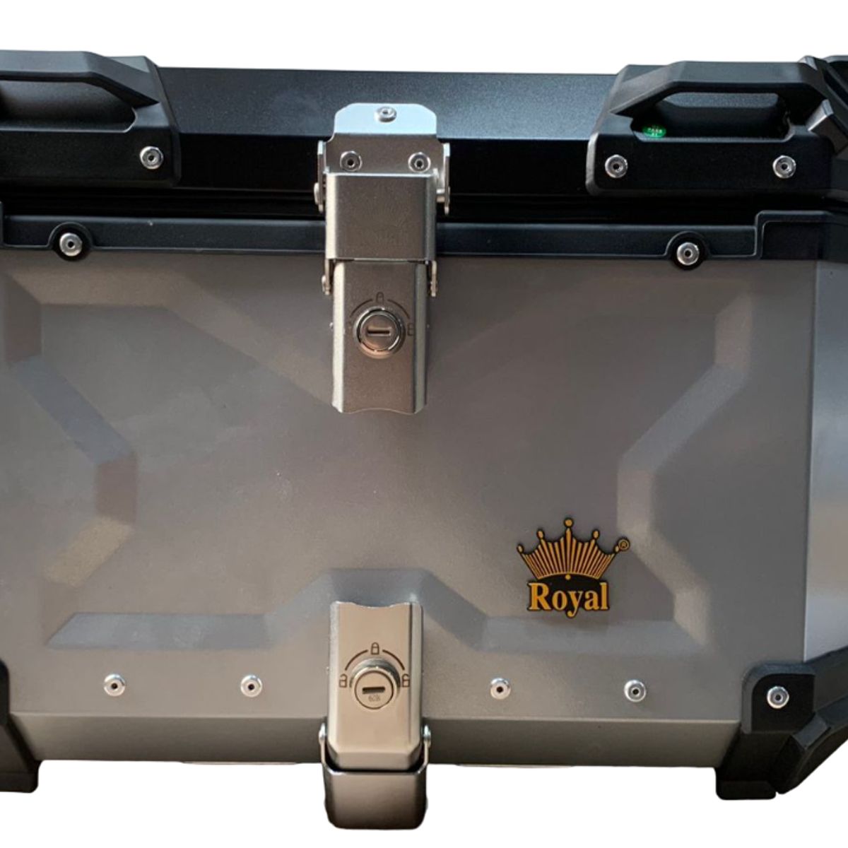 GENERICO - Baul Hexagonal Royal 45l PLATA