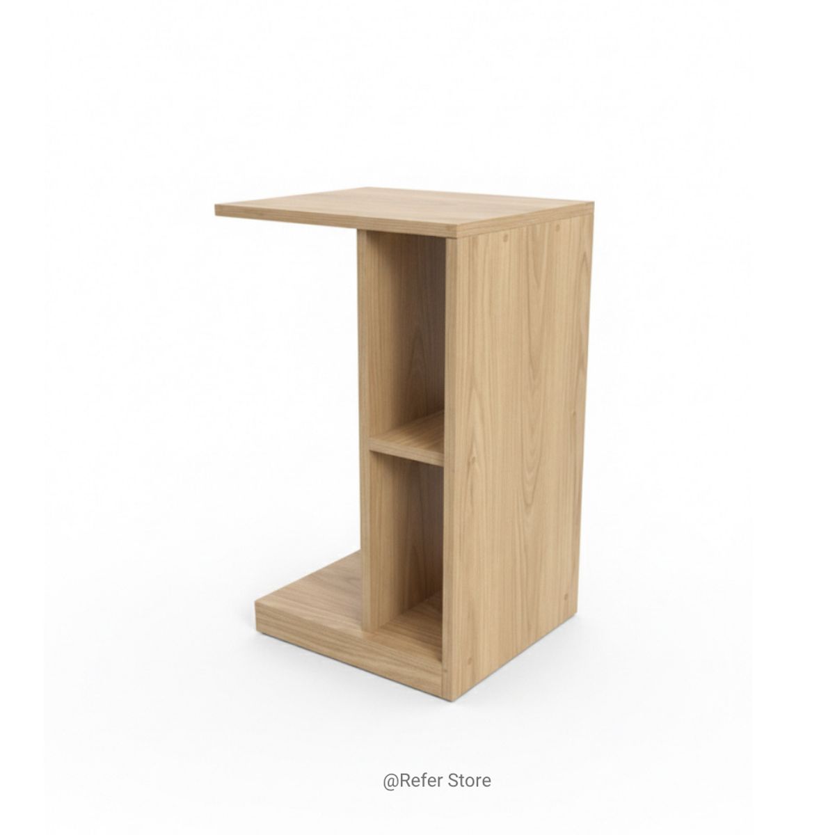 GENERICO - MESA LATERAL SILENE multifuncional y con ruedas- Refer Store