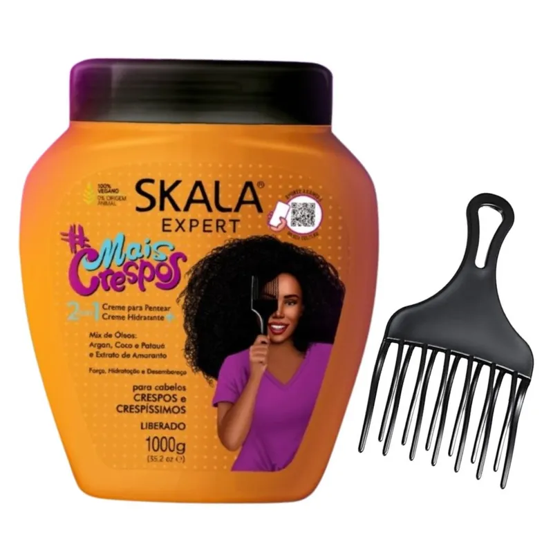 SKALA - Crema de Tratamiento y Peinar Mais Crespos