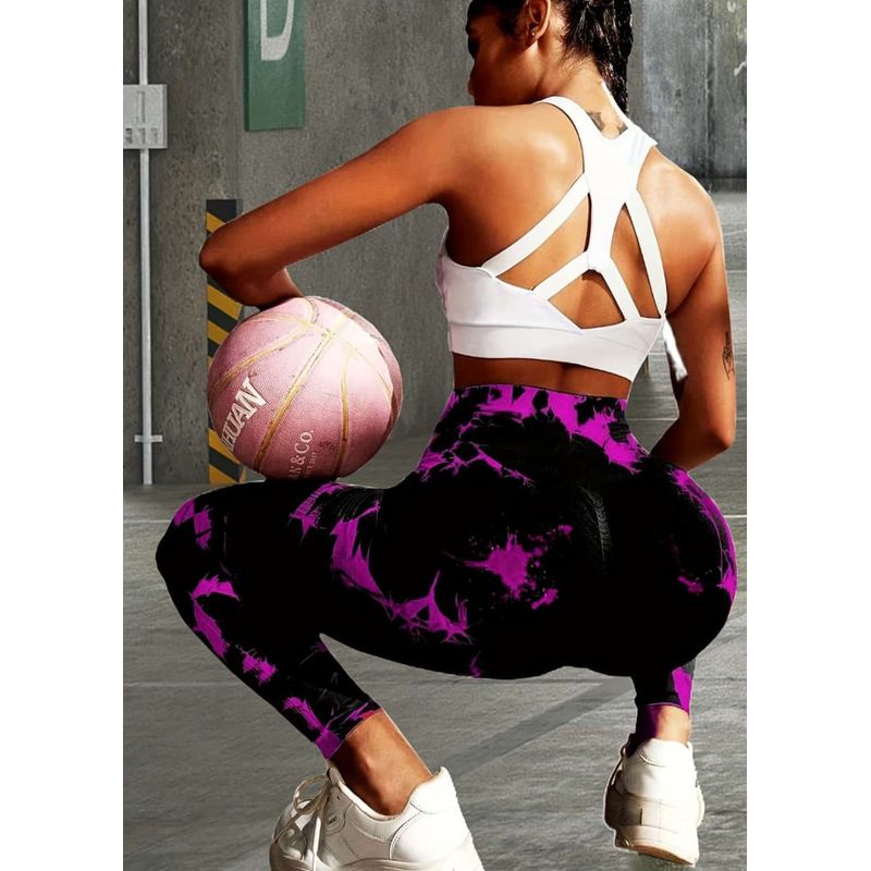 GENERICO - LEGGINS TIE DYE CON EFECTO PUSH UP Triple efecto