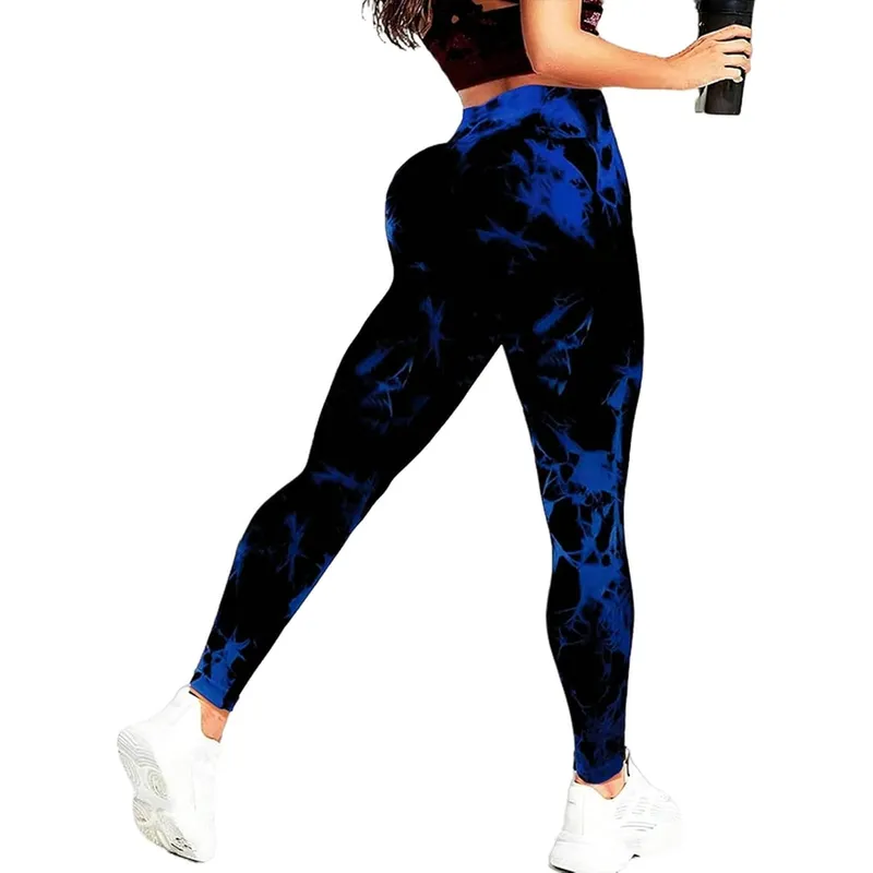 GENERICO - LEGGINS TIE DYE CON EFECTO PUSH UP Triple efecto